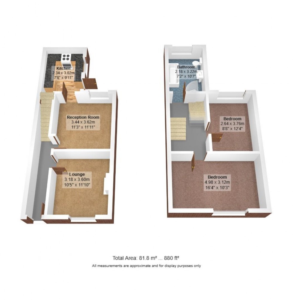 Floorplan for Warren Street, Fleetwood