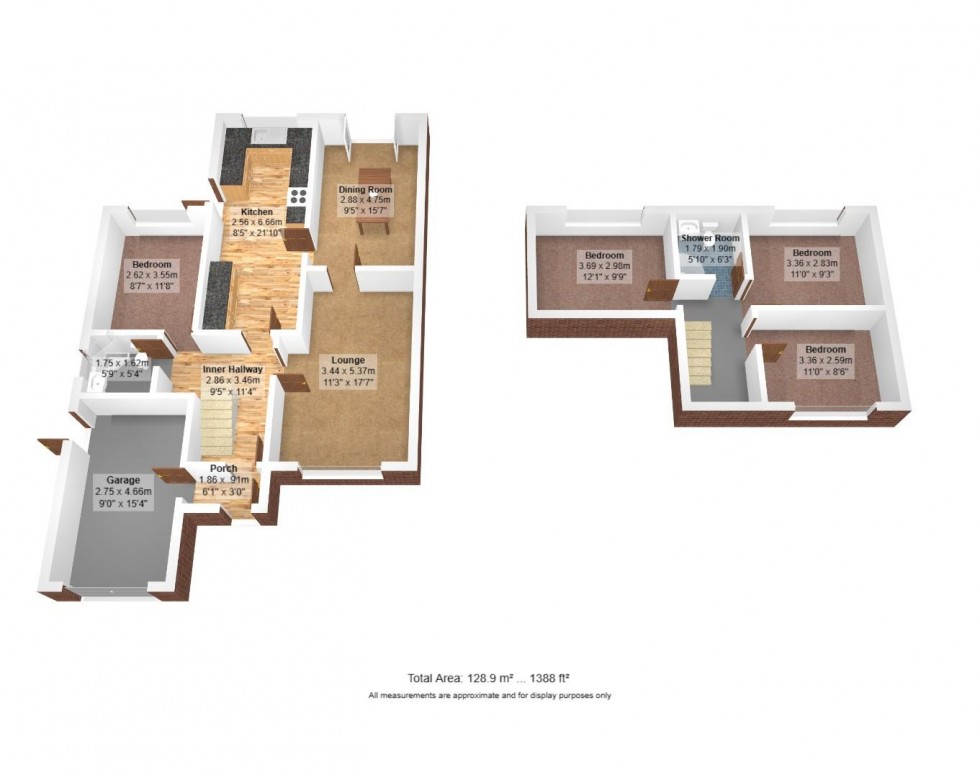 Floorplan for Park Lane, Medlar With Wesham