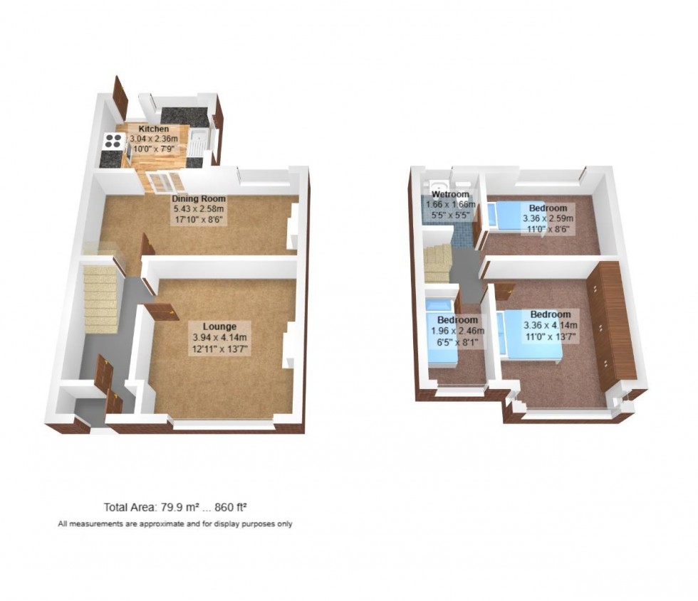 Floorplan for Heathfield Road, Fleetwood