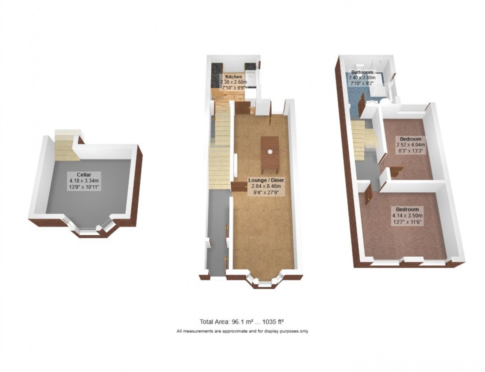 Floorplan for Abbotts Walk, Fleetwood