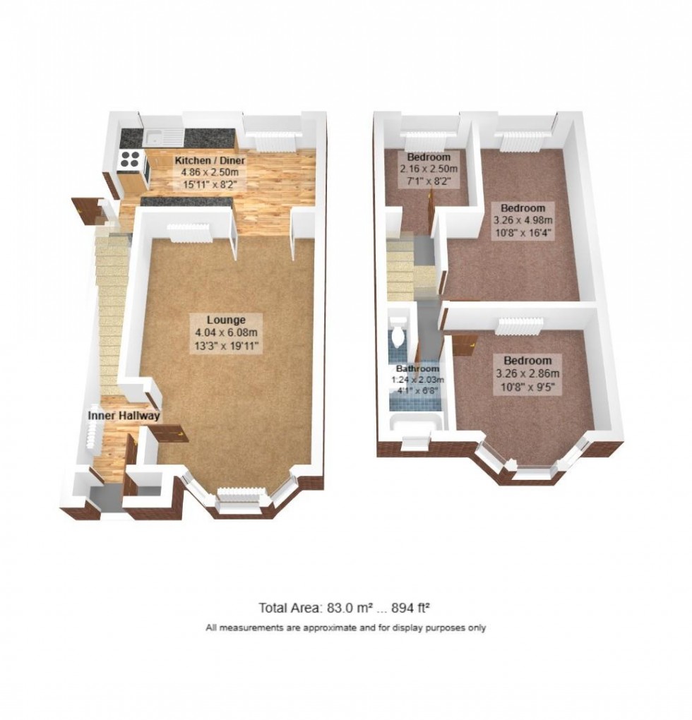 Floorplan for Mersey Road, Fleetwood